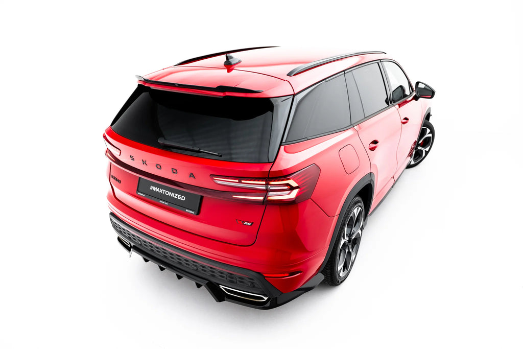 Set di Splitter Skoda Kodiaq Mk2 R — dettaglio del fissaggio
