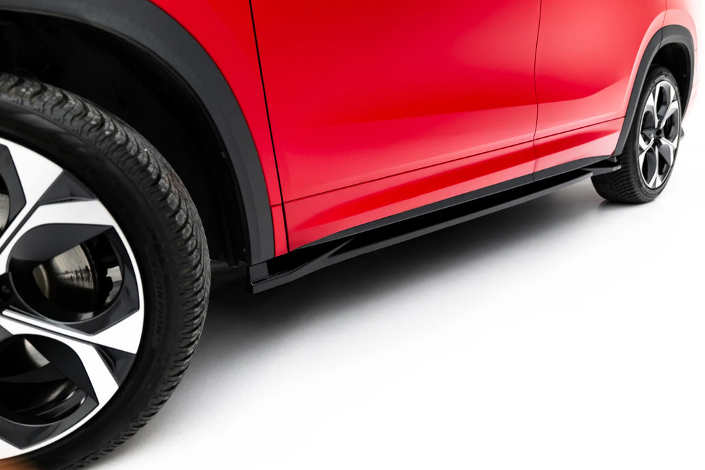 Set di Splitter Skoda Kodiaq Mk2 R — vista angolata