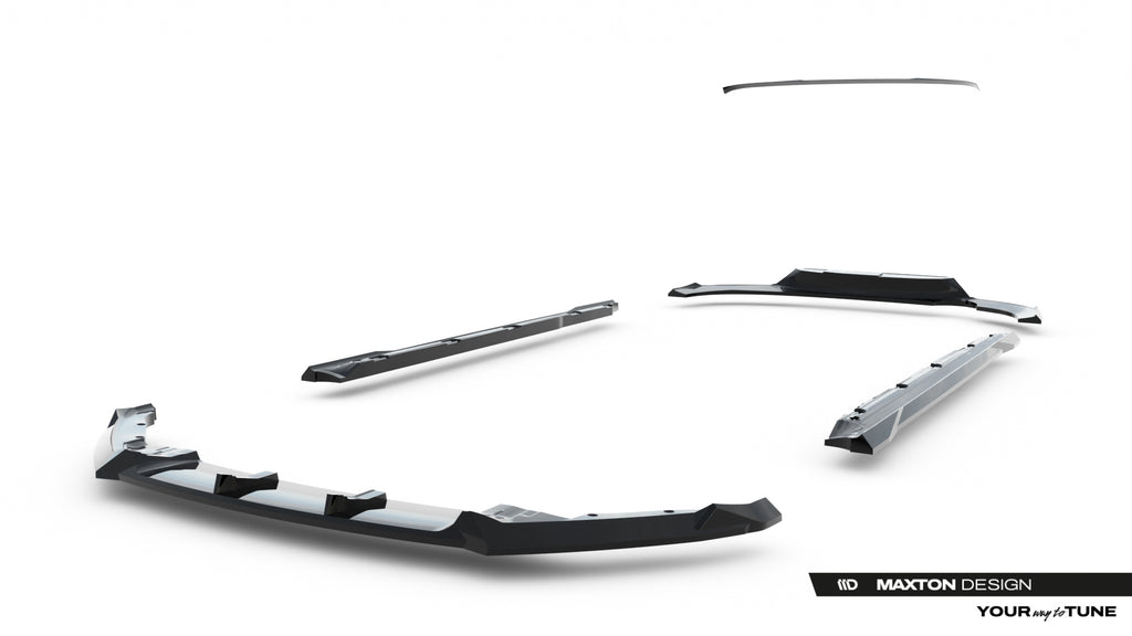 Set di Splitter Skoda Scala MK1 Facelift — vista posteriore