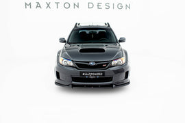 Set di Splitter Subaru Impreza Mk3 Facelift WRX STI — dettaglio del profilo