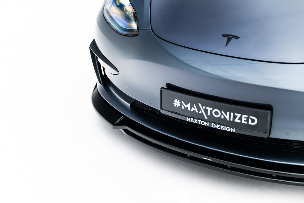 Set di Splitter Tesla Model 3 Mk1 — particolare della finitura