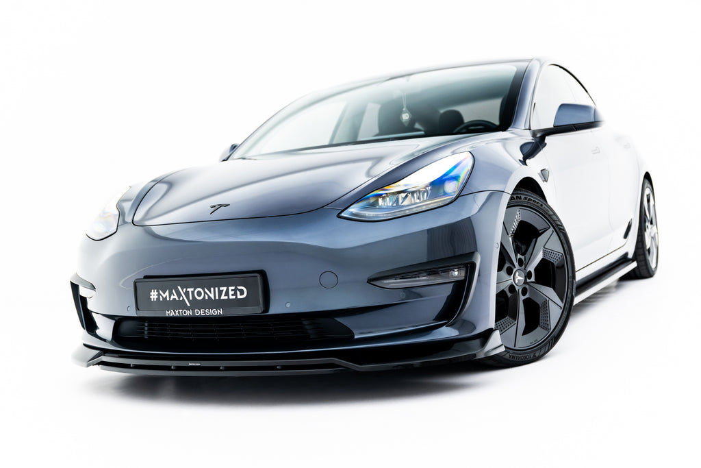 Set di Splitter Tesla Model 3 Mk1 — vista posteriore