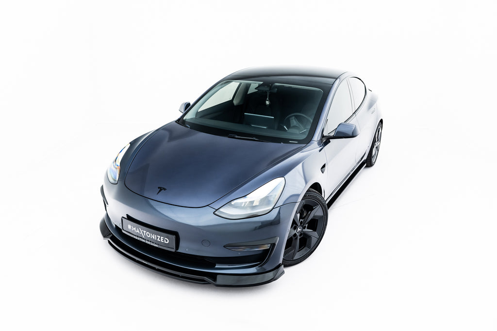 Set di Splitter Tesla Model 3 Mk1 — vista angolata