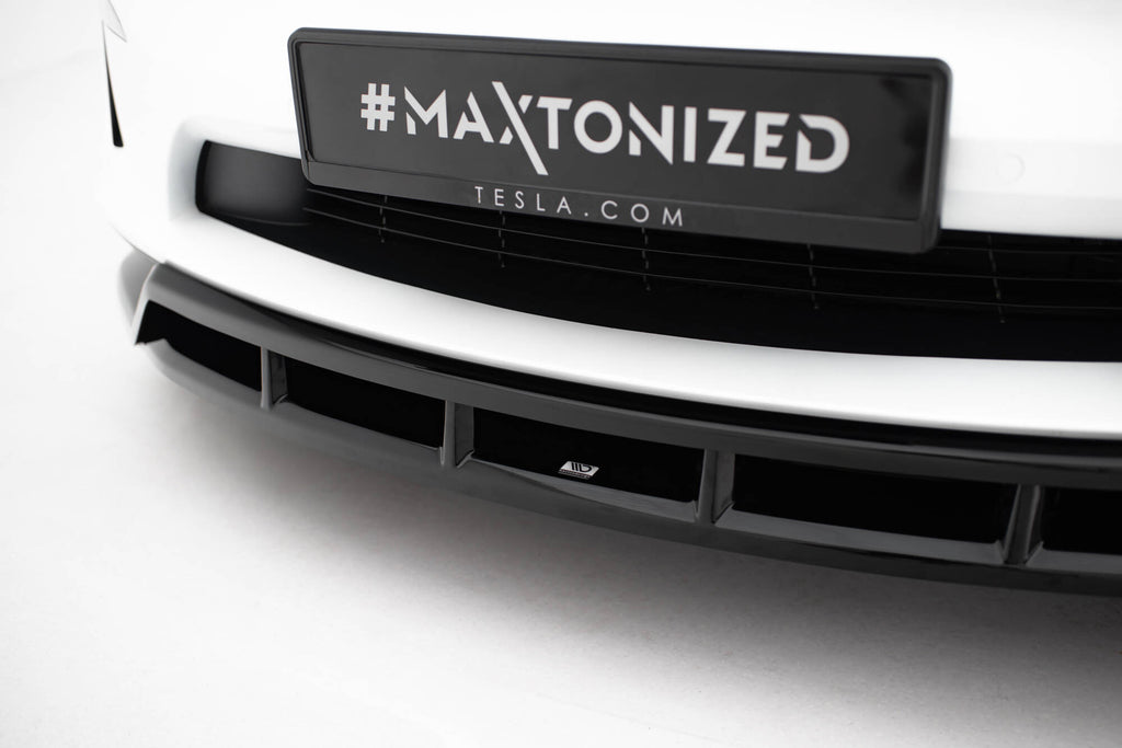 Set di Splitter Tesla Model X Mk1 Facelift — vista laterale