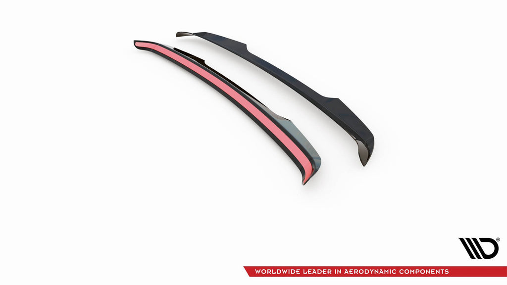 Set di Splitter Toyota Yaris Mk4 GR — vista frontale