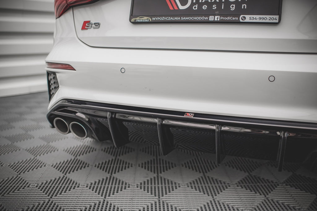 Set di Splitter V.1 Audi A3 Sportback 8Y — vista dall'alto