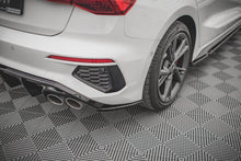 Load image into Gallery viewer, Set di Splitter V.1 Audi A3 Sportback 8Y — dettaglio del fissaggio