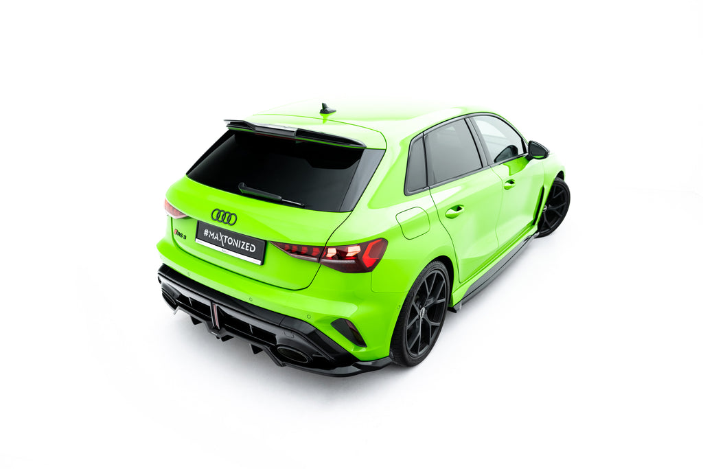 Set di Splitter V.1 Audi RS3 Sportback 8Y Facelift — dettaglio del profilo