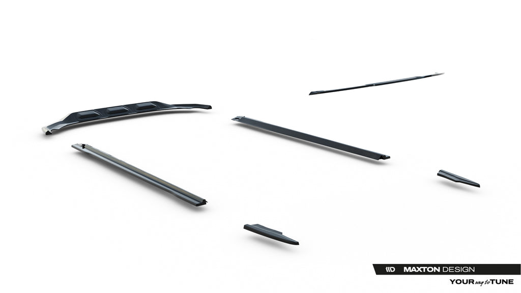 Set di Splitter V.1 Audi SQ7 Mk2 Facelift — particolare del bordo