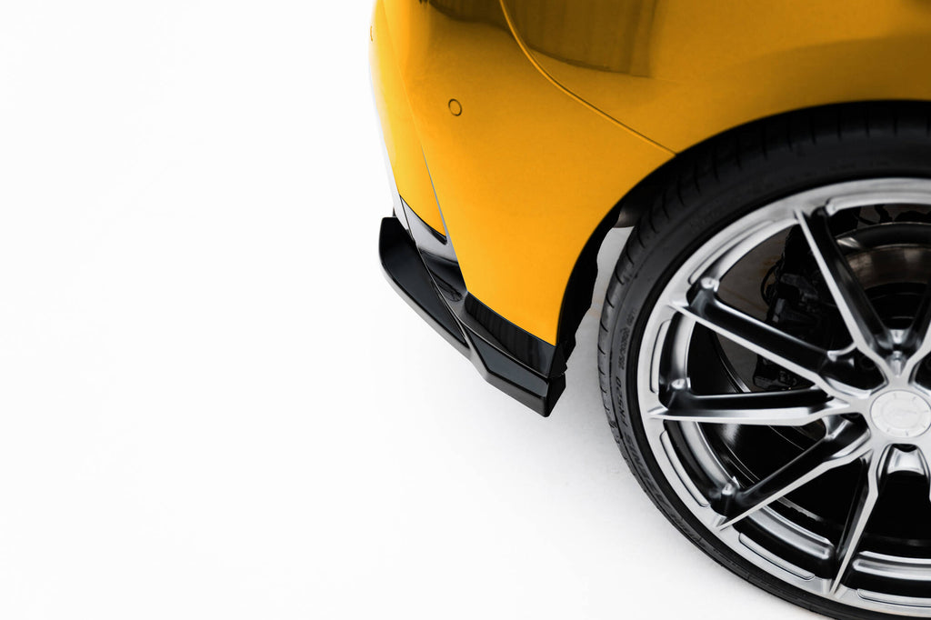Set di Splitter V.1 BMW Serie 1 F70 M-Pack — dettaglio della superficie