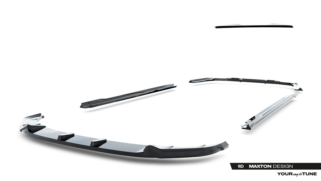 Set di Splitter V.1 BMW Serie 5 Berlina G60 M-Pack — dettaglio del profilo