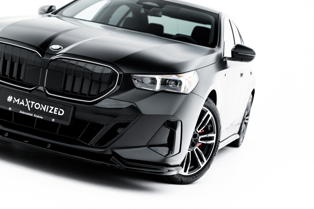 Set di Splitter V.1 BMW Serie 5 Berlina G60 M-Pack — particolare della finitura