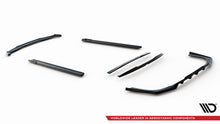 Carica l'immagine nel visualizzatore di Gallery, Set di Splitter BMW Serie 7 G70 740d M-Pack / 740i M-Pack — vista posteriore