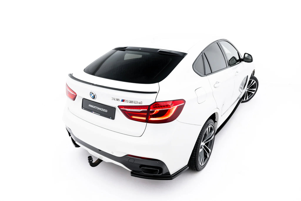 Set di Splitter V.1 BMW X6 F16 M-Pack — dettaglio della superficie