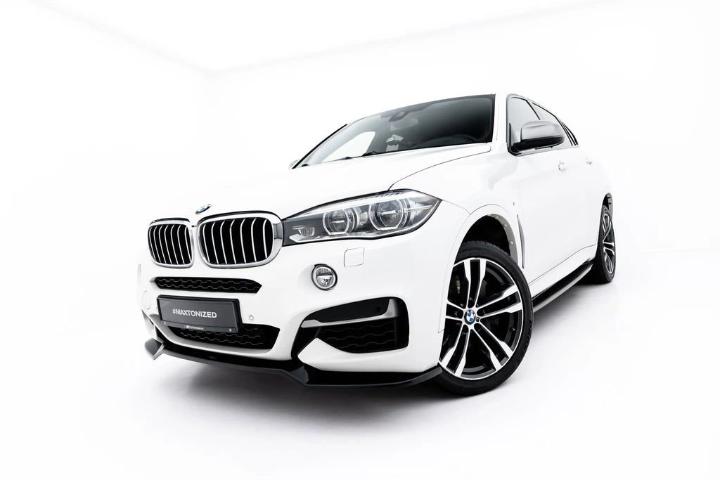 Set di Splitter V.1 BMW X6 F16 M-Pack — dettaglio del profilo