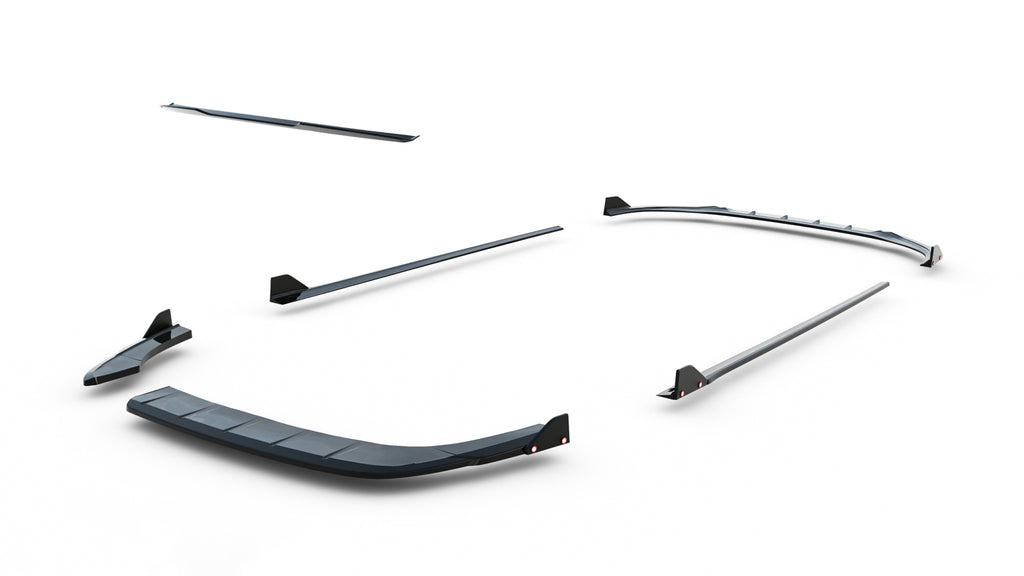 Set di Splitter V.1 Hyundai i30 Station Wagon Mk3 Facelift N-Line — dettaglio della superficie