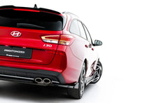 Load image into Gallery viewer, Set di Splitter V.1 Hyundai i30 Station Wagon Mk3 Facelift N-Line — vista posteriore