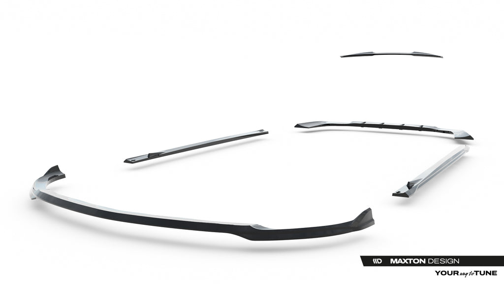 Set di Splitter V.1 Mercedes AMG GT C192 63 / 63 S E Performance / 55 — vista posteriore