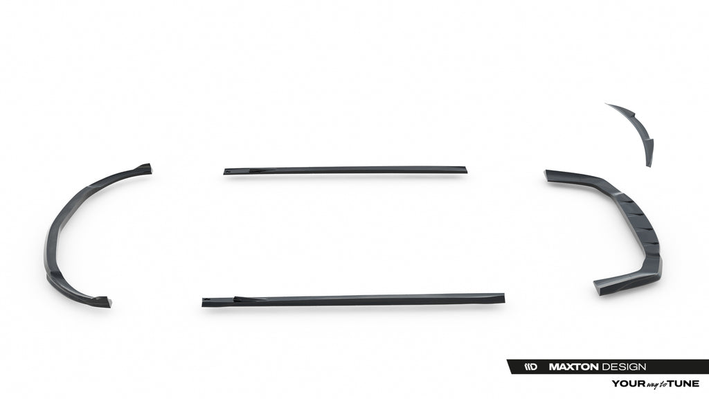 Set di Splitter V.1 Mercedes AMG GT C192 63 / 63 S E Performance / 55 — dettaglio del fissaggio