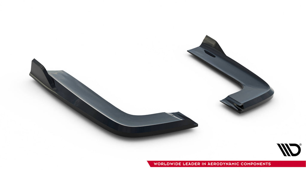 Set di Splitter V.1 Mercedes V-Class Long AMG-Line W447 Facelift 2 — vista frontale