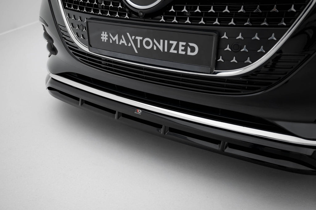 Set di Splitter V.1 Mercedes V-Class Long AMG-Line W447 Facelift 2 — particolare della finitura