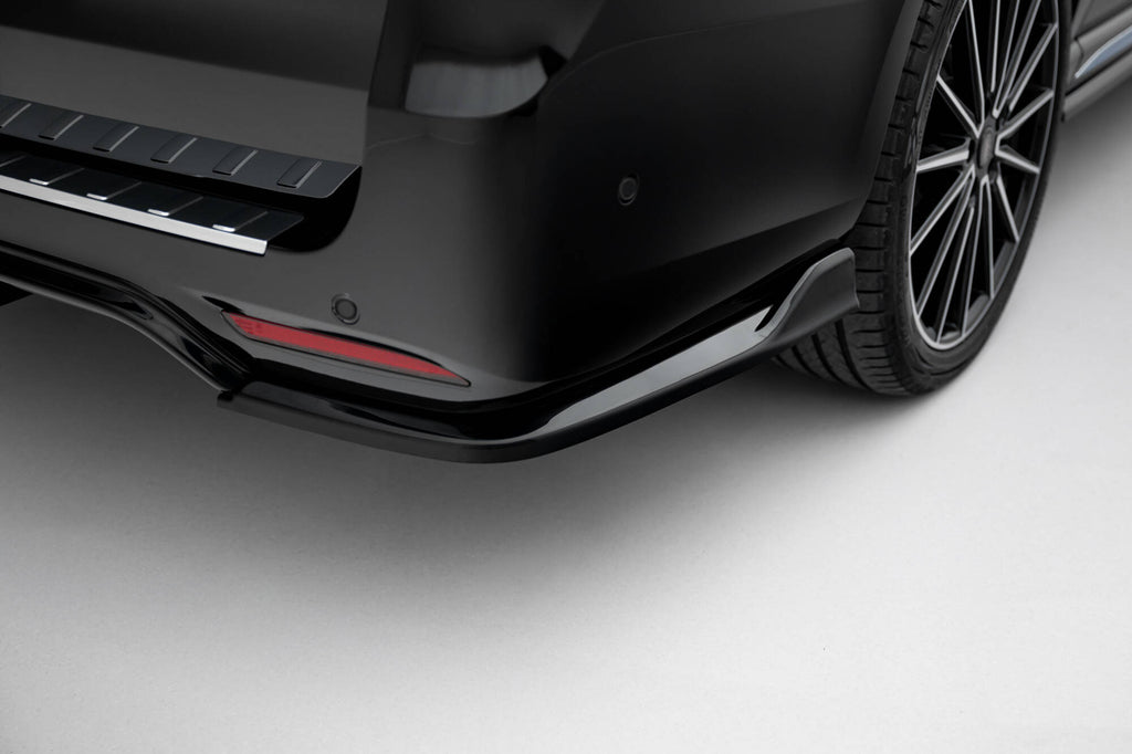 Set di Splitter V.1 Mercedes V-Class Long AMG-Line W447 Facelift 2 — vista posteriore