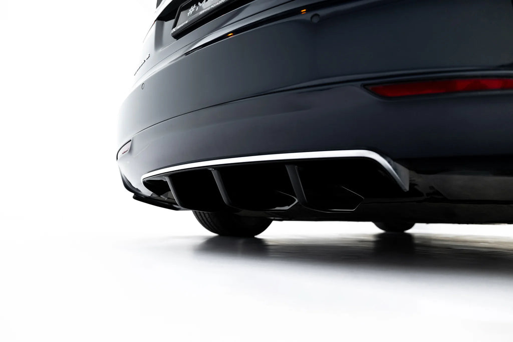 Set di Splitter V.1 Tesla Model S Mk1 — vista dall'alto