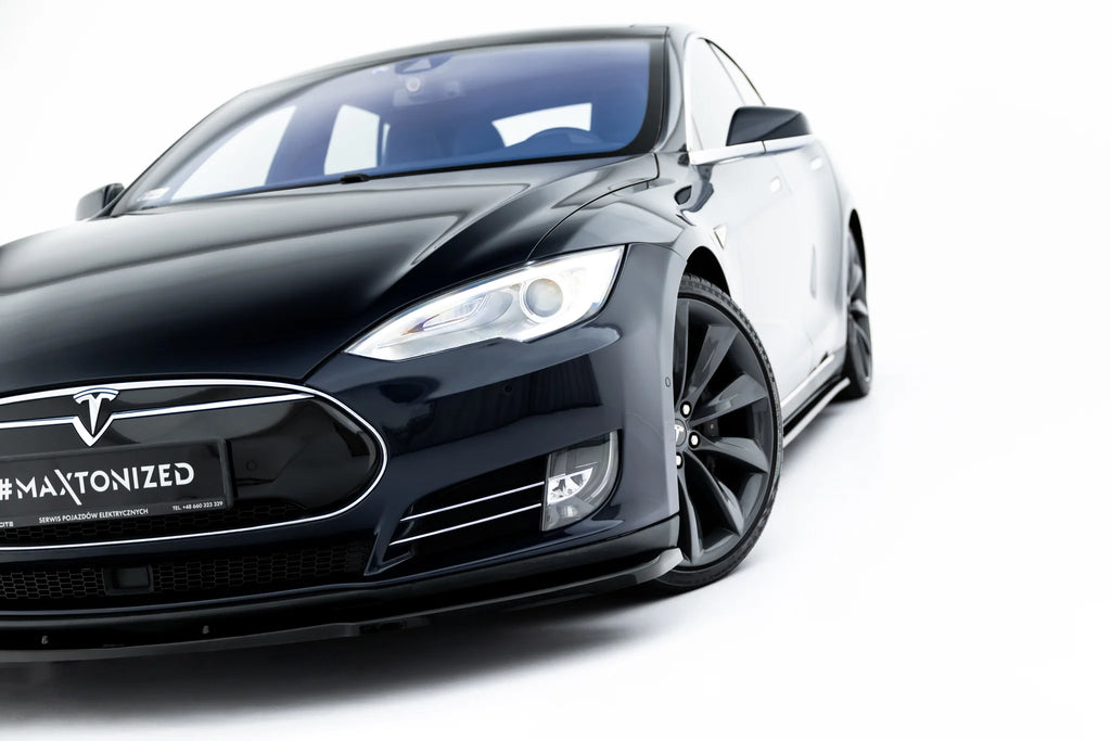 Set di Splitter V.1 Tesla Model S Mk1 — dettaglio del fissaggio