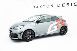 Set di Splitter V.1 Toyota GR Yaris Mk4 Facelift — dettaglio del profilo