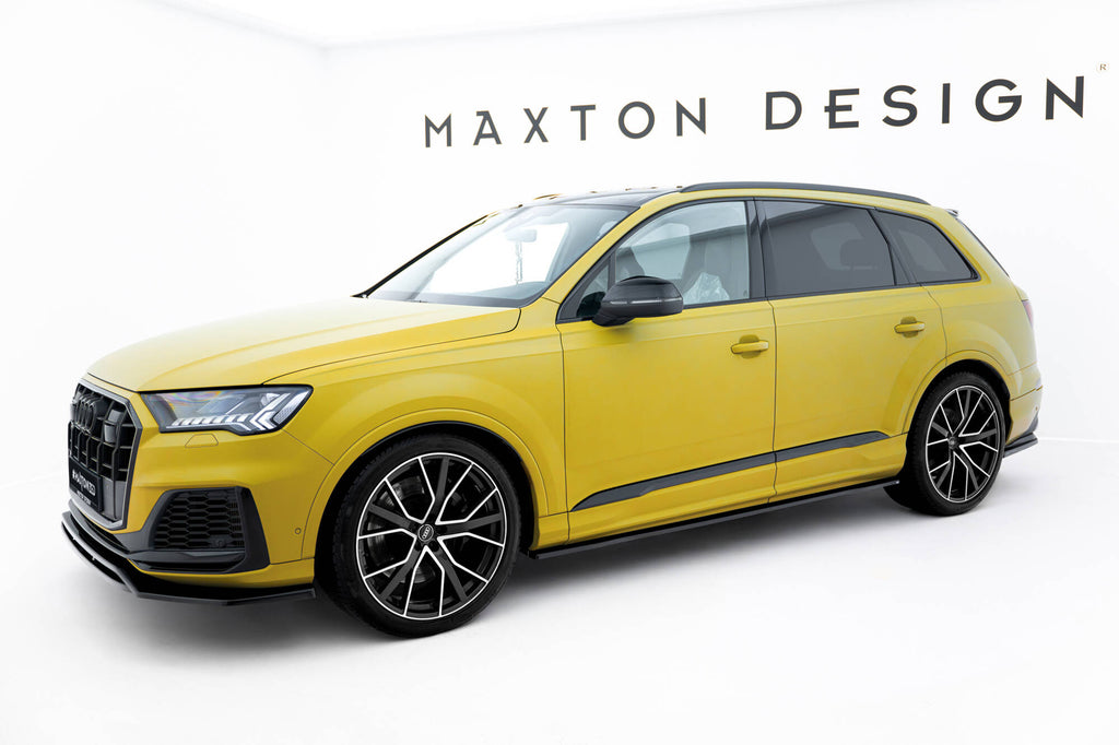 Set di Splitter V.2 Audi SQ7 Mk2 Facelift — vista posteriore