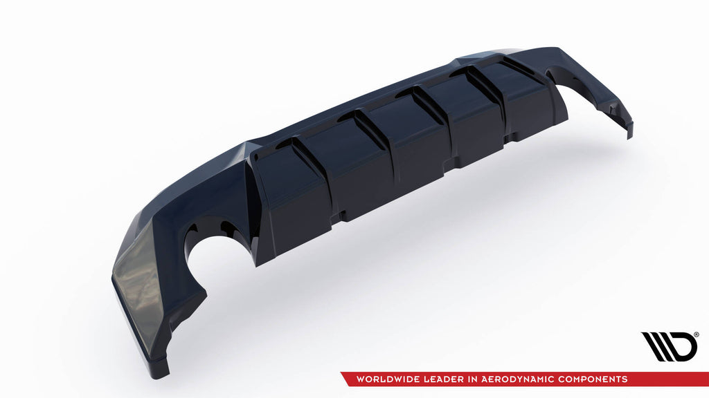 Set di Splitter V.2 BMW 2 Coupe G42 — vista frontale