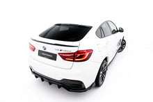 Load image into Gallery viewer, Set di Splitter V.2 BMW X6 F16 M-Pack — dettaglio della superficie