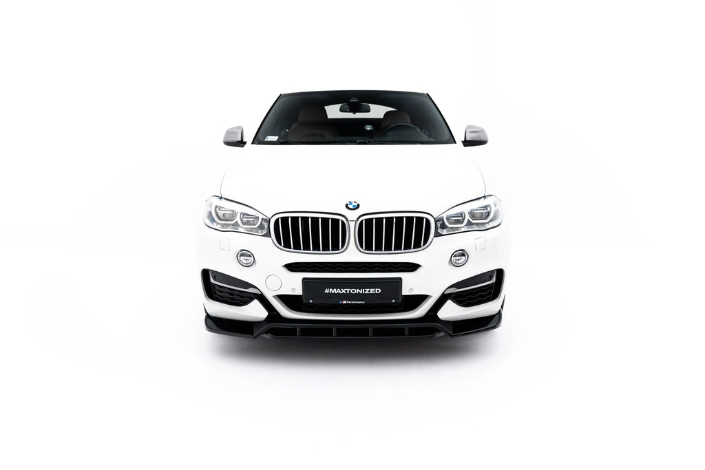 Set di Splitter V.2 BMW X6 F16 M-Pack — vista d'insieme