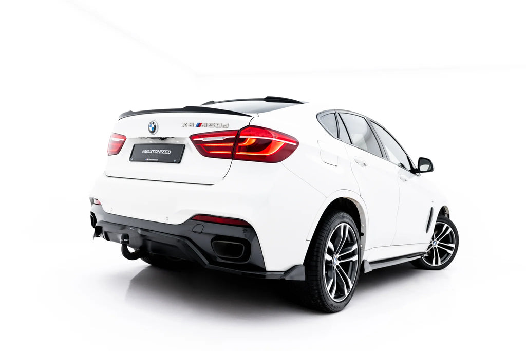 Set di Splitter V.2 BMW X6 F16 M-Pack — dettaglio del profilo