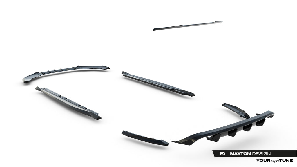 Set di Splitter V.2 Cupra Leon ST Mk1 Facelift — vista d'insieme