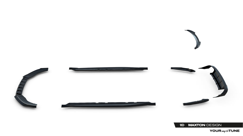 Set di Splitter V.2 Cupra Leon ST Mk1 Facelift — montato sulla vettura
