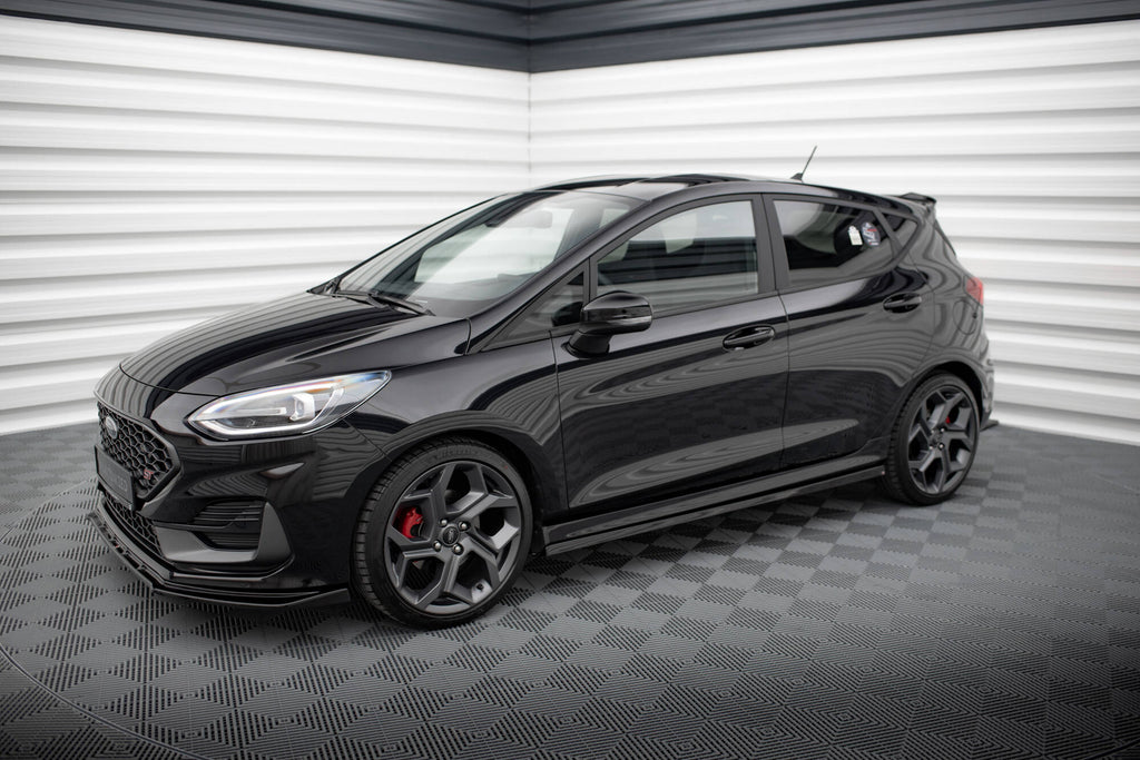 Set di Splitter V.2 Ford Fiesta ST Mk8 Facelift — vista frontale