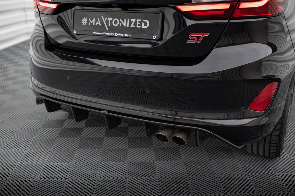 Set di Splitter V.2 Ford Fiesta ST Mk8 Facelift — vista posteriore