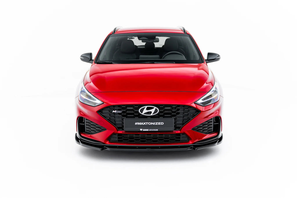 Set di Splitter V.2 Hyundai i30 Station Wagon Mk3 Facelift N-Line — vista laterale