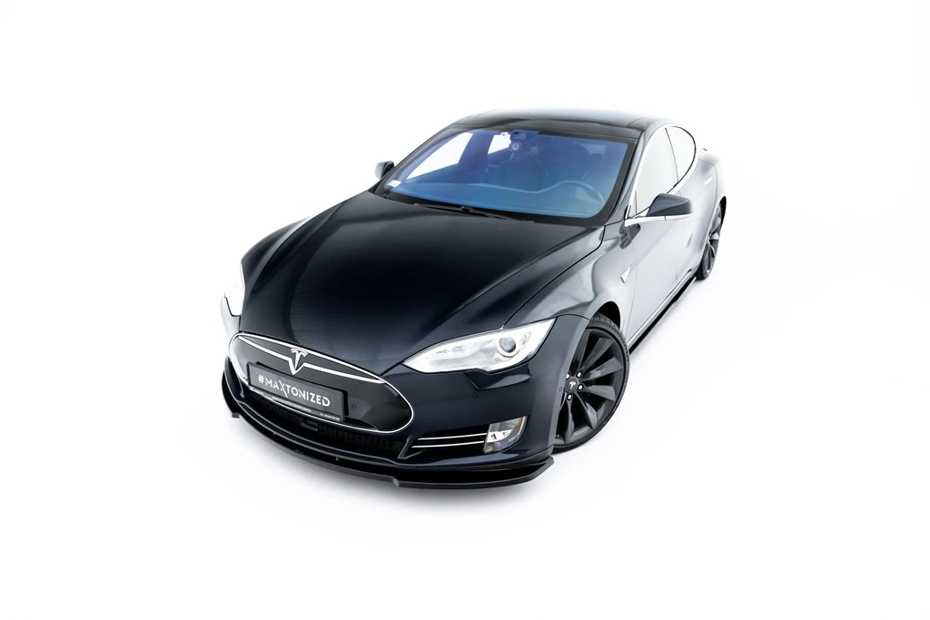 Set di Splitter V.2 Tesla Model S Mk1 — vista dall'alto