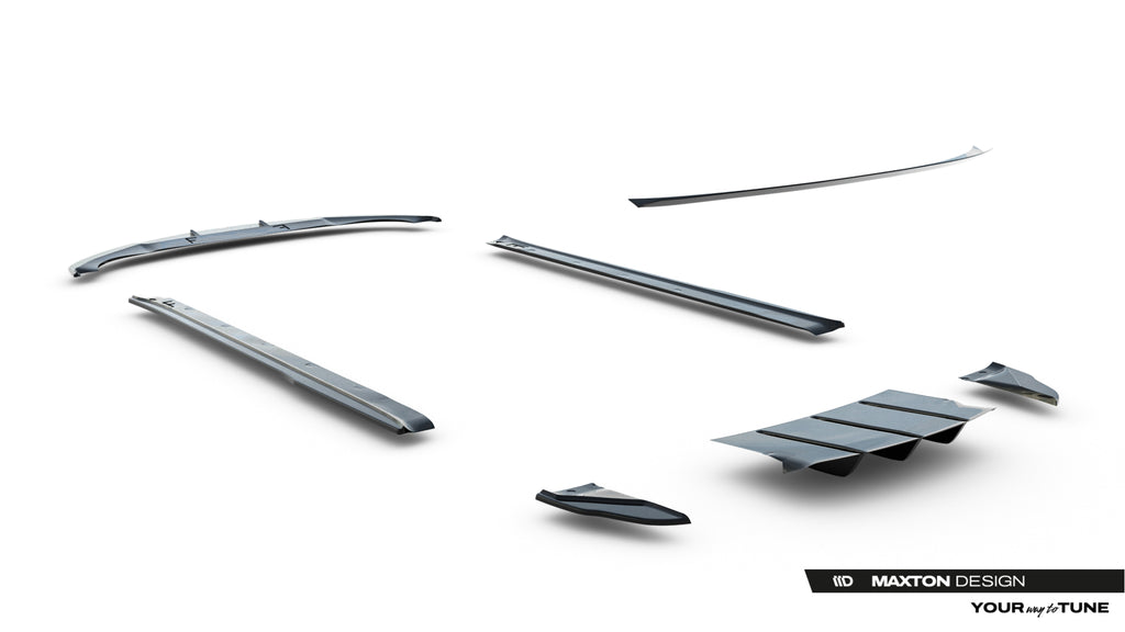 Set di Splitter V.2 Tesla Model S Mk1 — dettaglio del profilo
