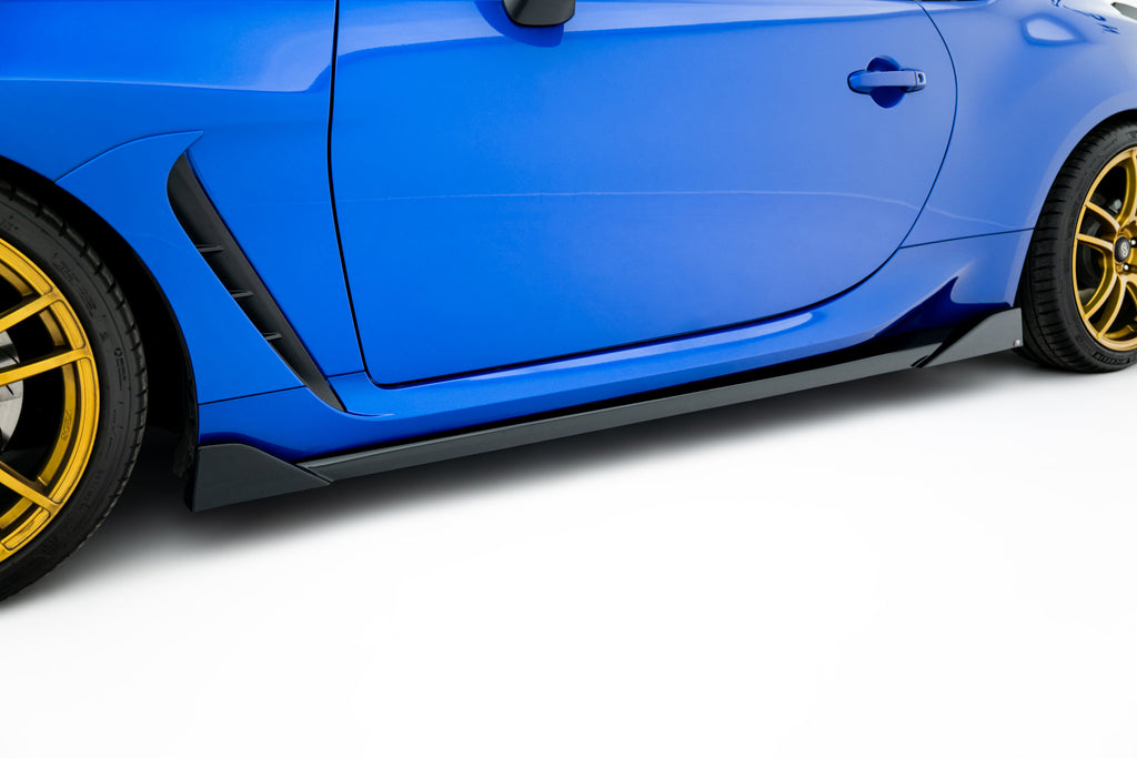 Set di Splitter V.3 Subaru BRZ Mk2 — vista frontale
