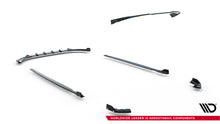Carica l'immagine nel visualizzatore di Gallery, Set di Splitter V.3 Volkswagen Golf R Hatchback Mk8 Facelift — vista frontale