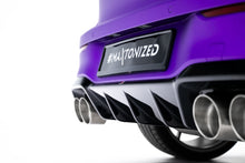 Carica l'immagine nel visualizzatore di Gallery, Set di Splitter V.4 Volkswagen Golf R Hatchback Mk8 Facelift — vista frontale
