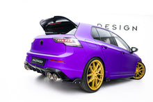 Carica l'immagine nel visualizzatore di Gallery, Set di Splitter V.4 Volkswagen Golf R Hatchback Mk8 Facelift — vista dall'alto