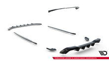 Load image into Gallery viewer, Set di Splitter V.5 Volkswagen Golf R Hatchback Mk8 Facelift — vista frontale