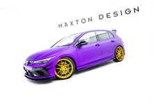 Load image into Gallery viewer, Set di Splitter V.5 Volkswagen Golf R Hatchback Mk8 Facelift — montato sulla vettura