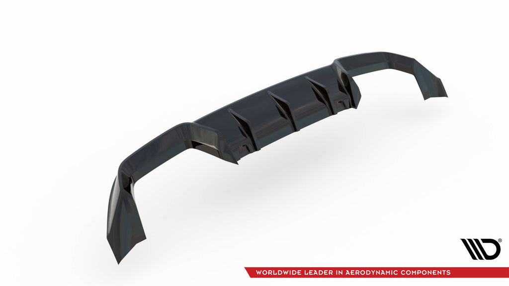 Set di Splitter Volkswagen Golf R Hatchback Mk7 — vista dall'alto