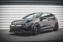 Load image into Gallery viewer, Set di Splitter Volkswagen Golf R Hatchback Mk8 — vista frontale
