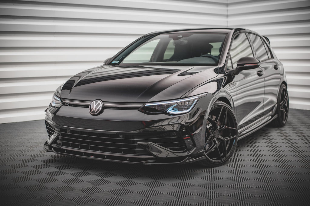 Set di Splitter Volkswagen Golf R Hatchback Mk8 — particolare della finitura